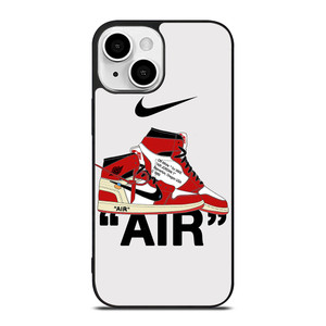 NIKE AIR JORDAN HIGH OFF WHITE iPhone 13 Mini Case Cover NIKE AIR JORDAN HIGH OFF WHITE iPhone 13 Mini Case Cover