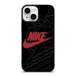 NIKE AIR JORDAN ONE JUMPMAN LOGO iPhone 13 Mini Case Cover NIKE AIR JORDAN ONE JUMPMAN LOGO iPhone 13 Mini Case Cover