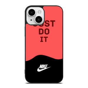NIKE JUST DO IT SOLID RED iPhone 13 Mini Case Cover