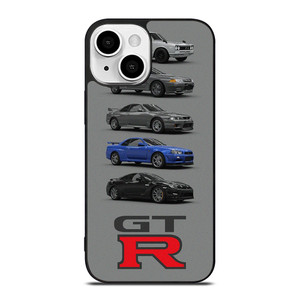 NISSAN GTR CARS EVOLUTION iPhone 13 Mini Case Cover NISSAN GTR CARS EVOLUTION iPhone 13 Mini Case Cover
