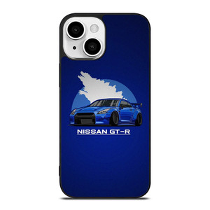 NISSAN GTR CODZILLA CARTOON iPhone 13 Mini Case Cover NISSAN GTR CODZILLA CARTOON iPhone 13 Mini Case Cover