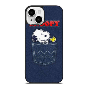 PEANUTS SNOOPY DOG JEANS iPhone 13 Mini Case Cover PEANUTS SNOOPY DOG JEANS iPhone 13 Mini Case Cover