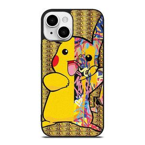 PIKACHU POKEMON ABSTRACT ART iPhone 13 Mini Case Cover PIKACHU POKEMON ABSTRACT ART iPhone 13 Mini Case Cover