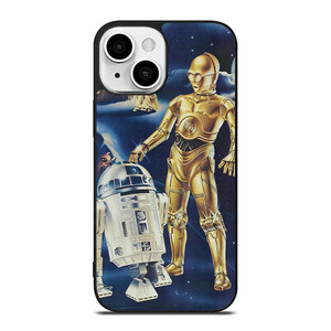 R2D2 AND C3PO ROBOT STAR WARS iPhone 13 Mini Case Cover R2D2 AND C3PO ROBOT STAR WARS iPhone 13 Mini Case Cover