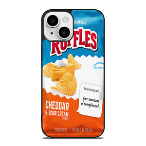 RUFFLES POTATO CHIPS CHEDDAR iPhone 13 Mini Case Cover RUFFLES POTATO CHIPS CHEDDAR iPhone 13 Mini Case Cover