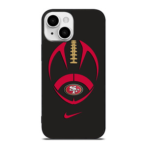 SAN FRANCISCO 49ERS FOOTBALL NIKE SYMBOL iPhone 13 Mini Case Cover
