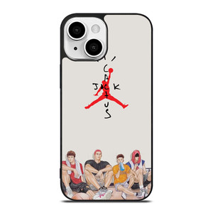 SLAM DUNK AIR JORDAN CACTUS JACK iPhone 13 Mini Case Cover