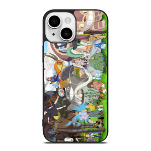 STUDIO GHIBLI ALL CHARACTERS iPhone 13 Mini Case Cover