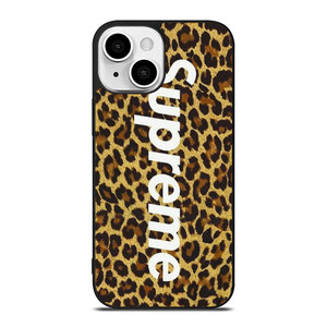 SUPREME LEOPARD SKIN iPhone 13 Mini Case Cover