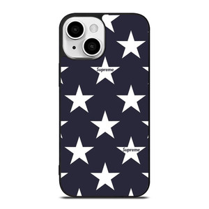SUPREME STARS PATTERN iPhone 13 Mini Case Cover SUPREME STARS PATTERN iPhone 13 Mini Case Cover