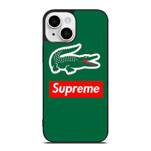 SUPREME X LACOSTE LOGO iPhone 13 Mini Case Cover SUPREME X LACOSTE LOGO iPhone 13 Mini Case Cover