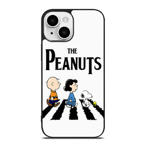 THE PEANUTS THE BEATLES ABBEY ROAD iPhone 13 Mini Case Cover THE PEANUTS THE BEATLES ABBEY ROAD iPhone 13 Mini Case Cover
