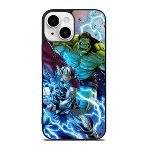 THOR VS HULK MARVEL CARTOON iPhone 13 Mini Case Cover