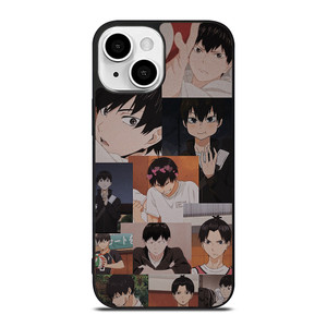 TOBIO KAGEYAMA HAIKYUU ANIME COLLAGE iPhone 13 Mini Case Cover TOBIO KAGEYAMA HAIKYUU ANIME COLLAGE iPhone 13 Mini Case Cover