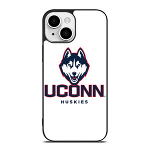UCONN HUSKIES WHITE LOGO iPhone 13 Mini Case Cover UCONN HUSKIES WHITE LOGO iPhone 13 Mini Case Cover