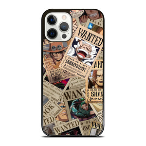 ONE PIECE POSTER WANTED COLLAGE iPhone 12 Pro Case Cover ONE PIECE POSTER WANTED COLLAGE iPhone 12 Pro Case Cover