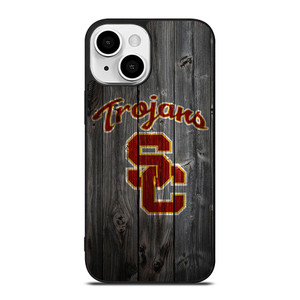 USC TROJANS WOOD LOGO iPhone 13 Mini Case Cover USC TROJANS WOOD LOGO iPhone 13 Mini Case Cover