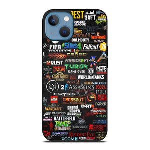 ALL GAMES LOGO CROSSOVER iPhone 13 Case Cover