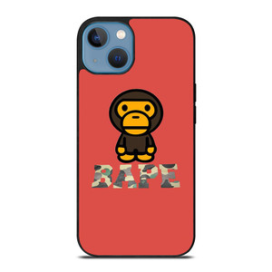 BAPE BABY MILO PINK iPhone 13 Case Cover