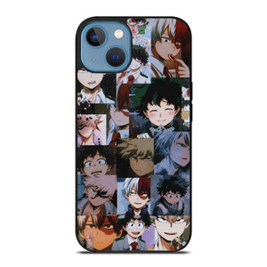 DEKU TODOROKI BAKUGO MY HERO ACADEMIA COLLAGE iPhone 13 Case Cover DEKU TODOROKI BAKUGO MY HERO ACADEMIA COLLAGE iPhone 13 Case Cover