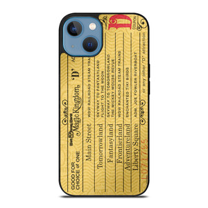 DISNEY WORLD TICKET iPhone 13 Case Cover DISNEY WORLD TICKET iPhone 13 Case Cover