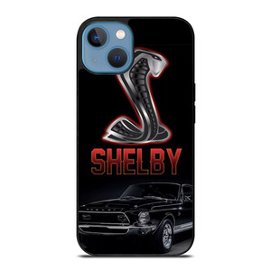 FORD MUSTANG SHELBY VINTAGE EMBLEM iPhone 13 Case Cover FORD MUSTANG SHELBY VINTAGE EMBLEM iPhone 13 Case Cover