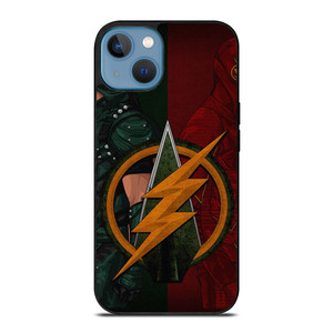 GREEN ARROW THE FLASH DC COMICS iPhone 13 Case Cover GREEN ARROW THE FLASH DC COMICS iPhone 13 Case Cover