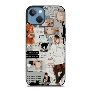 HAIKYUU KENMA KOZUME ANIME AESTHETIC iPhone 13 Case Cover