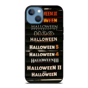 HALLOWEEN MOVIE BLU RAY COLLECTION iPhone 13 Case Cover HALLOWEEN MOVIE BLU RAY COLLECTION iPhone 13 Case Cover