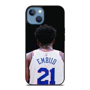 JOEL EMBIID NBA PHILADELPHIA 76ERS iPhone 13 Case Cover JOEL EMBIID NBA PHILADELPHIA 76ERS iPhone 13 Case Cover