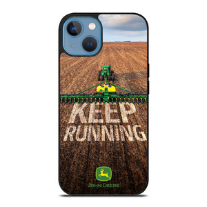 JOHN DEERE TRACTOR KEEP RUNNING iPhone 13 Case Cover