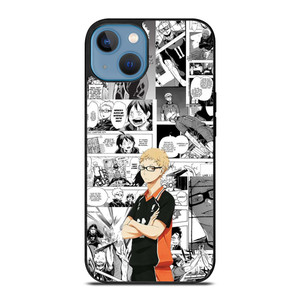 KEI TSUKISHIMA HAIKYUU ANIME COLLAGE iPhone 13 Case Cover