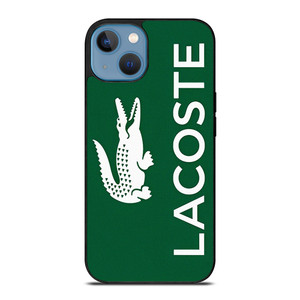 LACOSTE GREEN LOGO iPhone 13 Case Cover LACOSTE GREEN LOGO iPhone 13 Case Cover