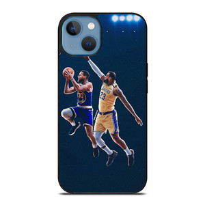 LEBRON JAMES STEPHEN CURRY BASKETBALL iPhone 13 Case Cover LEBRON JAMES STEPHEN CURRY BASKETBALL iPhone 13 Case Cover