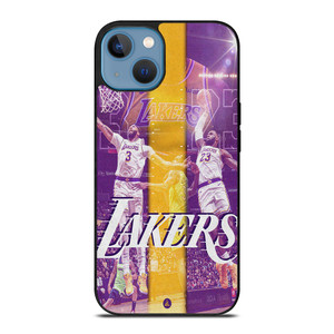LEBRON JAMES X ANTHONY DAVIS LA LAKERS iPhone 13 Case Cover LEBRON JAMES X ANTHONY DAVIS LA LAKERS iPhone 13 Case Cover