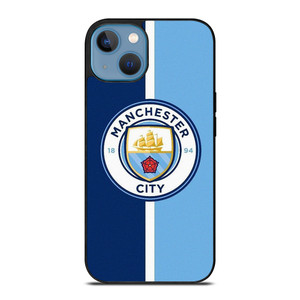MANCHESTER CITY BLUE iPhone 13 Case Cover MANCHESTER CITY BLUE iPhone 13 Case Cover