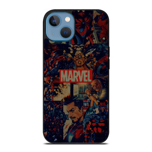 MARVEL COMICS HALFTONE COLLAGE iPhone 13 Case Cover