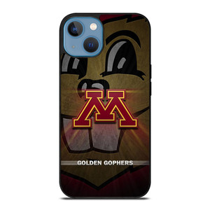 MINNESOTA GOLDEN GOPHERS METAL LOGO iPhone 13 Case Cover MINNESOTA GOLDEN GOPHERS METAL LOGO iPhone 13 Case Cover