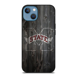 MISSISSIPPI STATE BASKETBALL WOOD LOGO iPhone 13 Case Cover MISSISSIPPI STATE BASKETBALL WOOD LOGO iPhone 13 Case Cover
