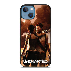 NATHAN DRAKE LARA CROFT UNCHARTED iPhone 13 Case Cover NATHAN DRAKE LARA CROFT UNCHARTED iPhone 13 Case Cover