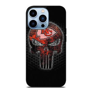 KANSAS CITY CHIEF PUNISHER SKULL LOGO iPhone 13 Pro Max Case Cover KANSAS CITY CHIEF PUNISHER SKULL LOGO iPhone 13 Pro Max Case Cover