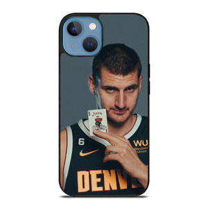 NIKOLA JOKIC DENVER NUGGETS JOKER iPhone 13 Case Cover NIKOLA JOKIC DENVER NUGGETS JOKER iPhone 13 Case Cover