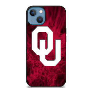 OKLAHOMA SOONERS SMOKED LOGO iPhone 13 Case Cover OKLAHOMA SOONERS SMOKED LOGO iPhone 13 Case Cover