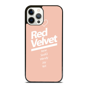 RED VELVET KPOP LOGO iPhone 12 Pro Case Cover RED VELVET KPOP LOGO iPhone 12 Pro Case Cover