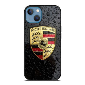 PORSCHE WET EMBLEM iPhone 13 Case Cover PORSCHE WET EMBLEM iPhone 13 Case Cover