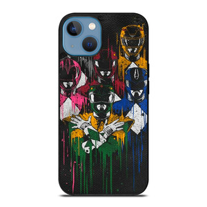 POWER RANGERS BRUSHED ART iPhone 13 Case Cover POWER RANGERS BRUSHED ART iPhone 13 Case Cover