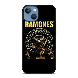 RAMONES ROCK BAND GOLD LOGO iPhone 13 Case Cover RAMONES ROCK BAND GOLD LOGO iPhone 13 Case Cover