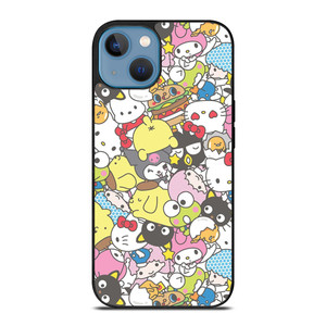 SANRIO CARTOON COLLAGE iPhone 13 Case Cover