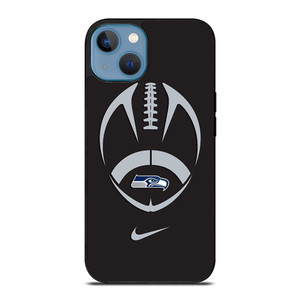 SEATTLE SEAHAWKS FOOTBALL NIKE SYMBOL iPhone 13 Case Cover SEATTLE SEAHAWKS FOOTBALL NIKE SYMBOL iPhone 13 Case Cover