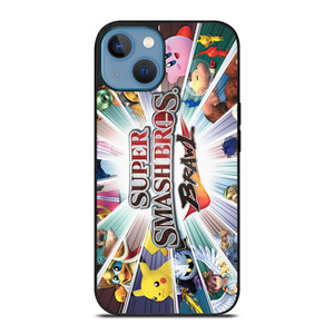 SUPER SMASH BROSH BRAWL LOGO iPhone 13 Case Cover SUPER SMASH BROSH BRAWL LOGO iPhone 13 Case Cover